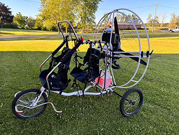 Paramotor trike